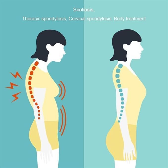 関節痛を改善するための6つのレベルの強制脊椎調整マッサージャー