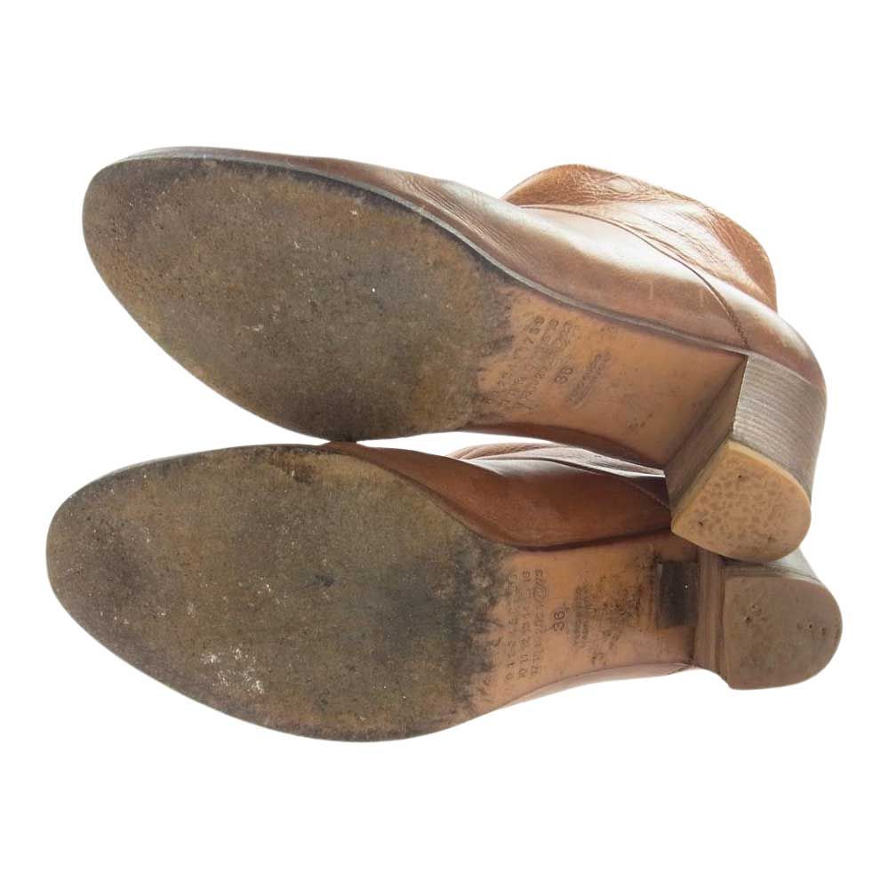 ヴィンテージ マルタンマルジェラ ブラウンブーツ 41箱あり ヴィンテージ マルタンマルジェラ ブラウンブーツ 41箱あり