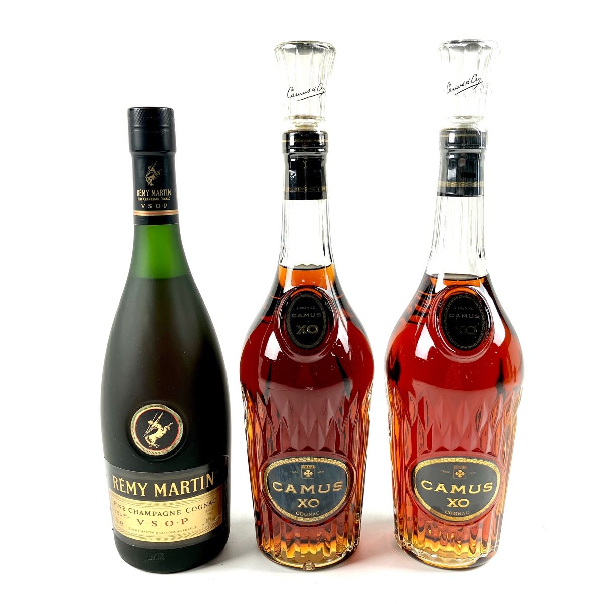 3本 REMY MARTIN CAMUS コニャック 700ml ブランデー セット 【古酒