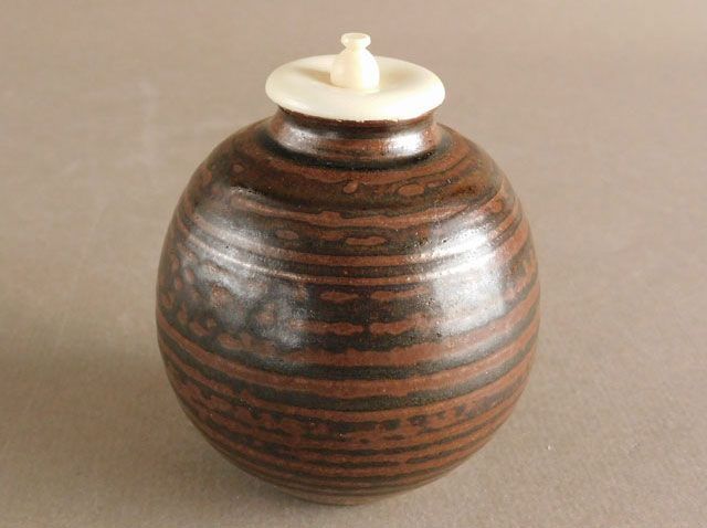 笹田 有祥 模奈良文琳 茶入 ストア