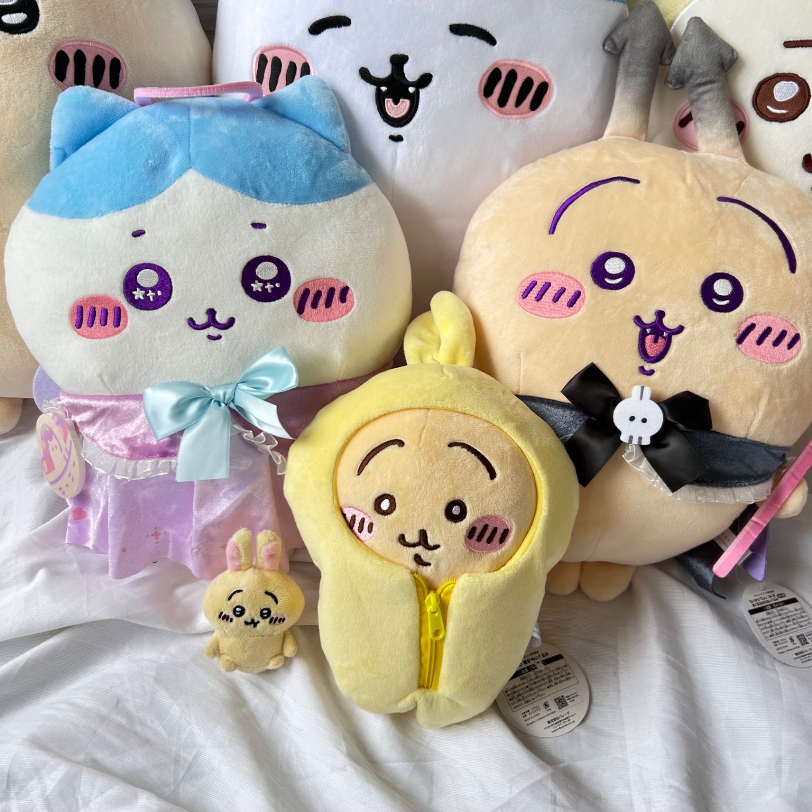 ちいかわ モモンガ マスコット ぬいぐるみ タグまとめ売り（ちい