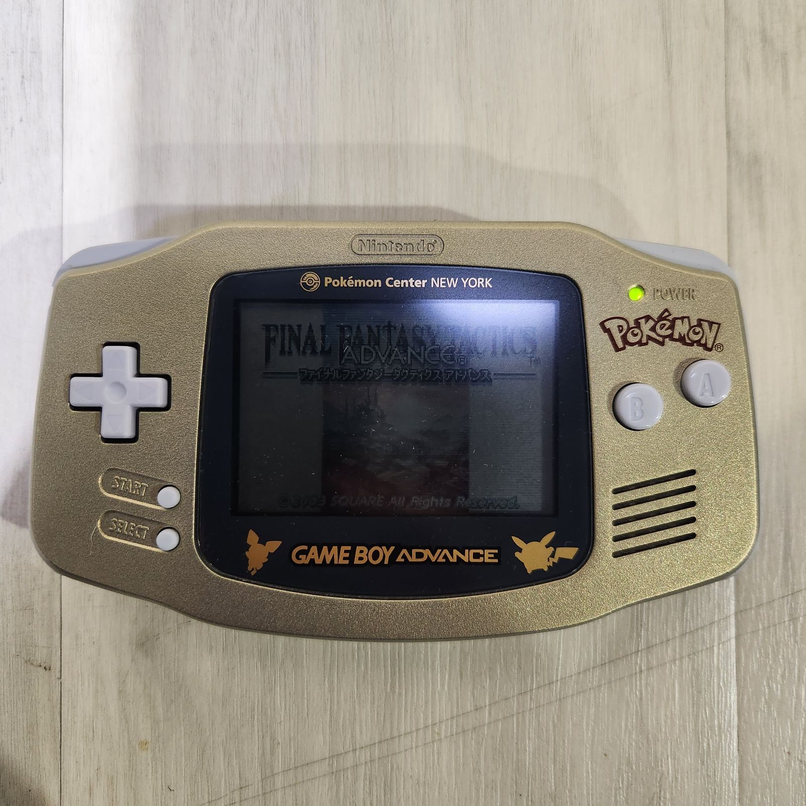 動作品】ゲームボーイアドバンス ポケモンセンター GBA 本体 ...