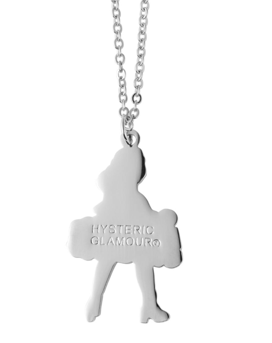 未使用品HYSTERIC GLAMOUR ヒスクマ　ネックレス　SLV925 ヒステリックグラマー 正規取扱店 送料・代引手数料無料 最速で