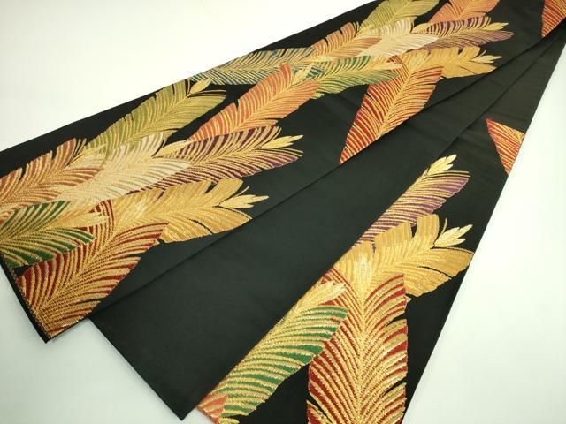 平和屋着物□極上 ファッションデザイナー 花井幸子 六通柄袋帯 唐織