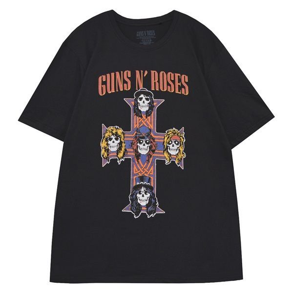 GUNS N' ROSES ガンズアンドローゼズ Vintage Cross Tシャツ - メルカリ
