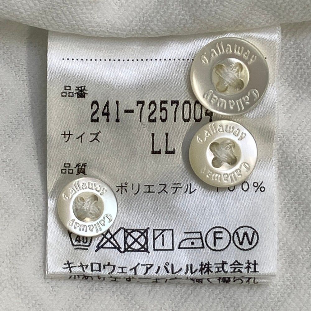 サイズ：LL CALLAWAY キャロウェイ レッドレーベル 半袖