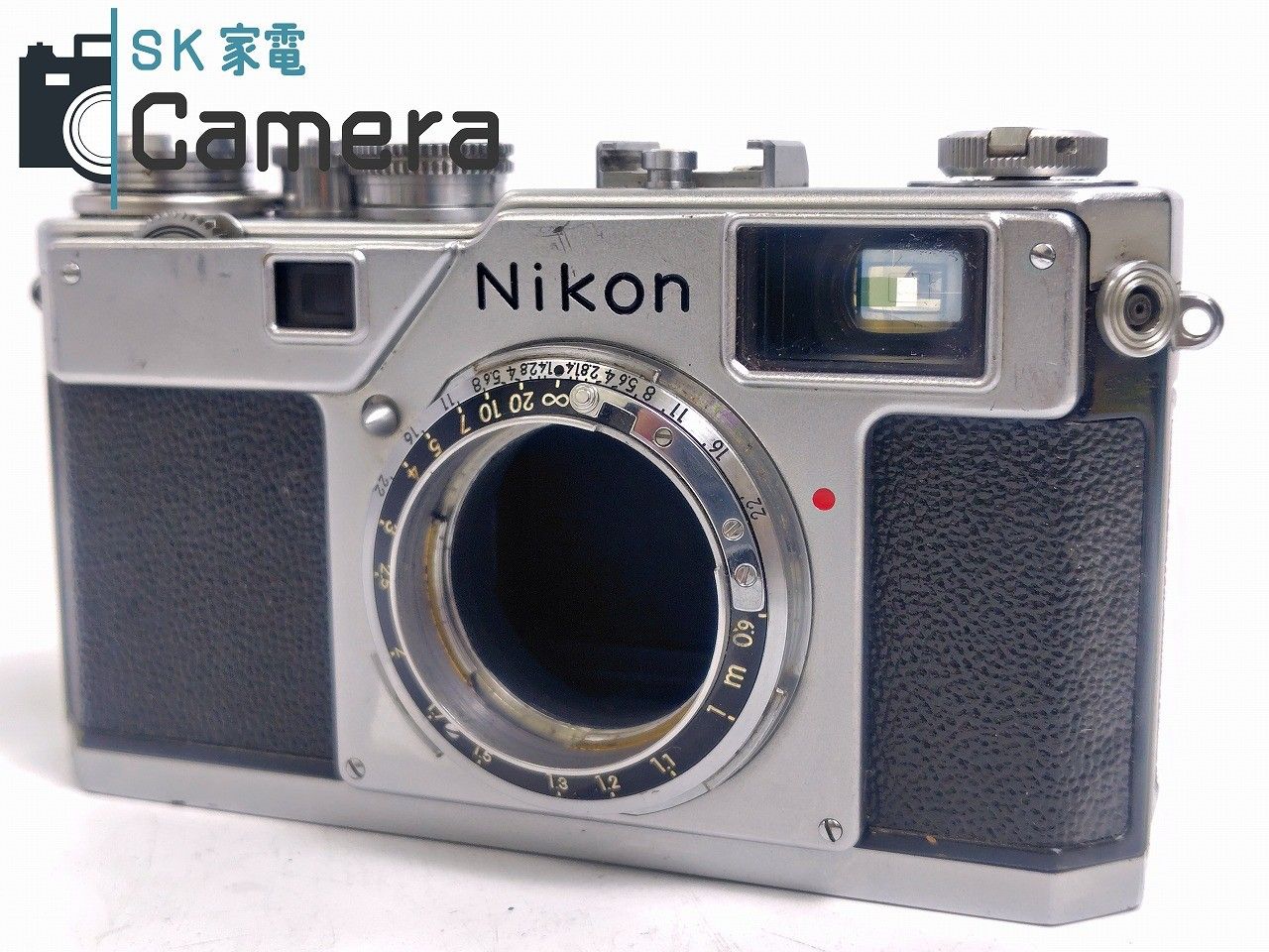 Nikon - 【中古】 Nikon S4 レンジファインダー ニコン 革ケース付 中古】 Nikon S4 レンジファインダー ニコン 革ケース付 : SK