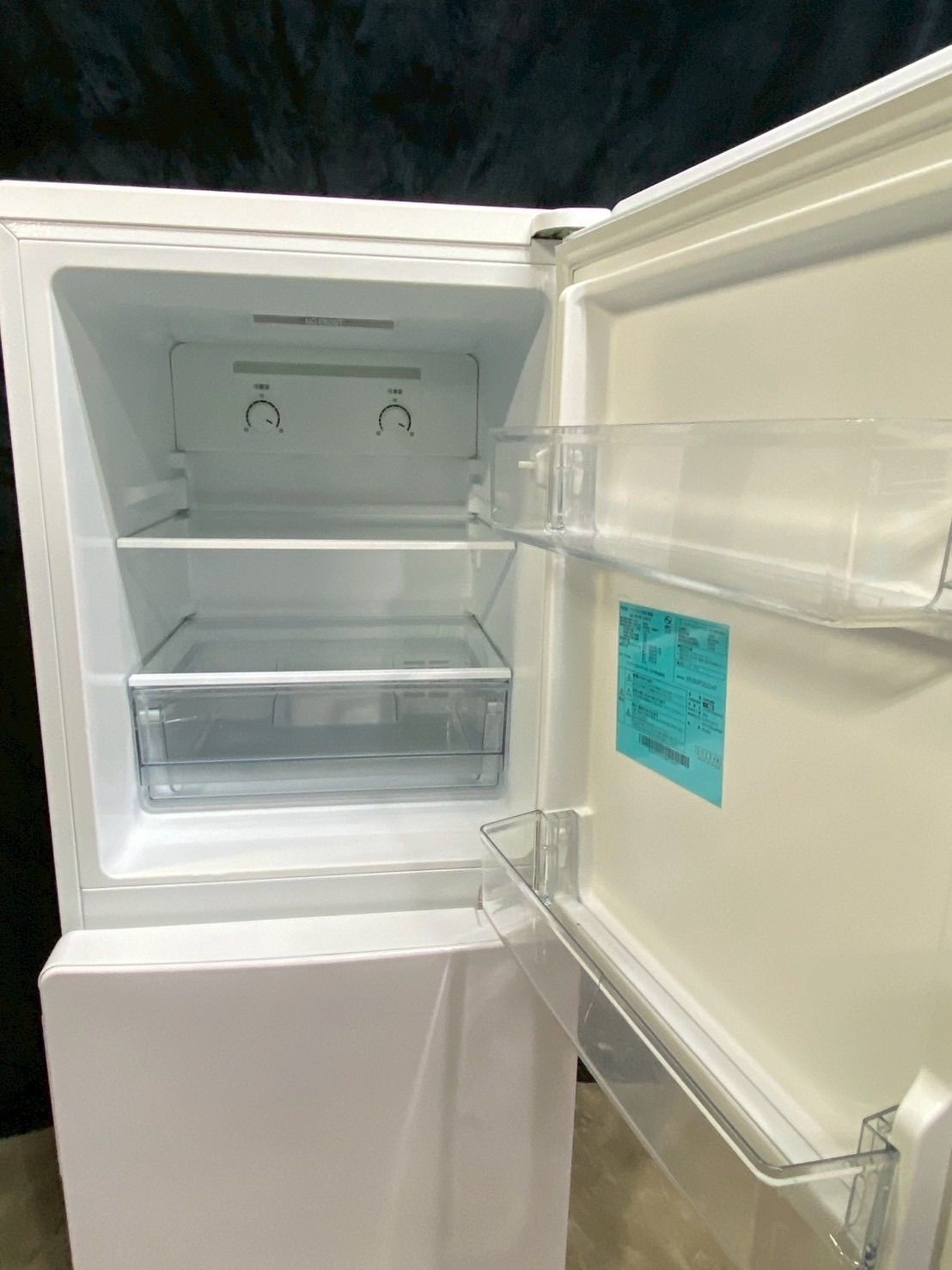 レア！！美品　haier2023年製　冷蔵庫 148L 【急ぎ対応】 冷蔵庫 中古 ハイアール Haier JR-NF148DK(W) 2023年製 2ドア