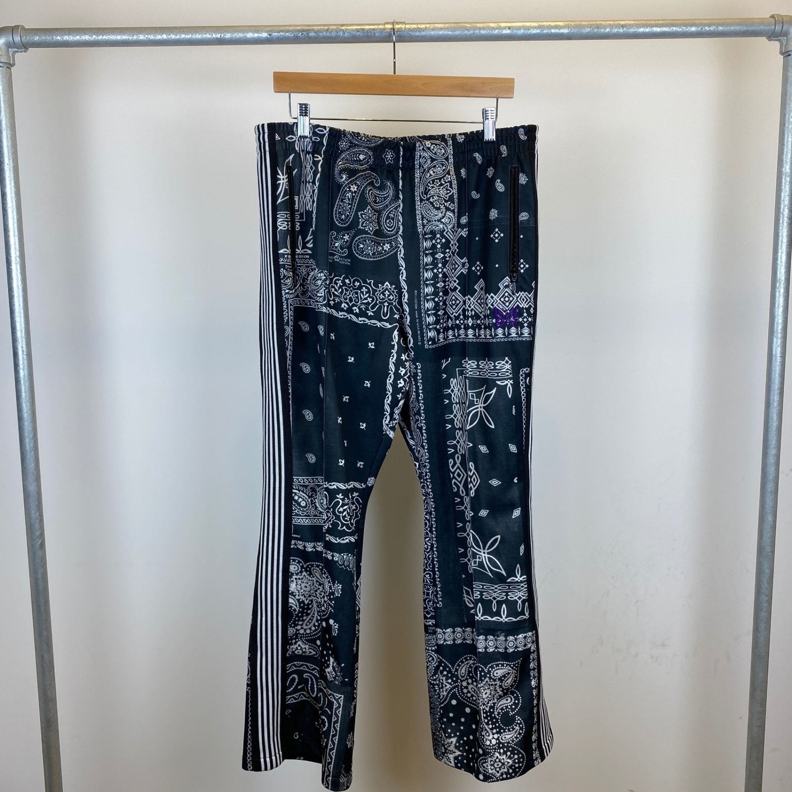 Needles トラックパンツ メンズ L 黒系