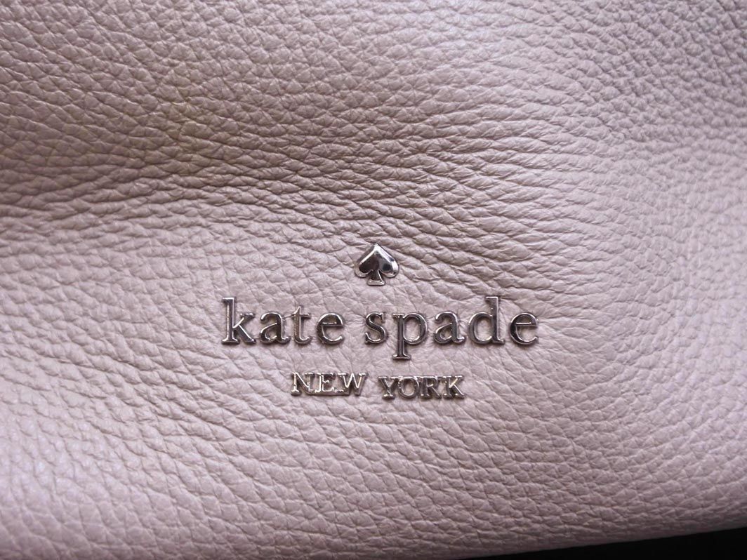 kate spade ケイトスペード レザー ショルダー バッグ グレー ■■ レディース