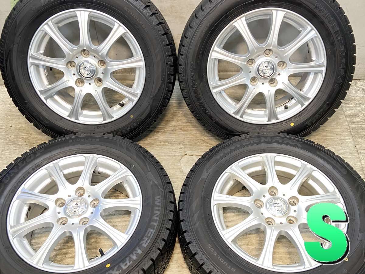 195/65R15 nダンロップ ウィンターマックス WM02 n AP n15x6.0 100