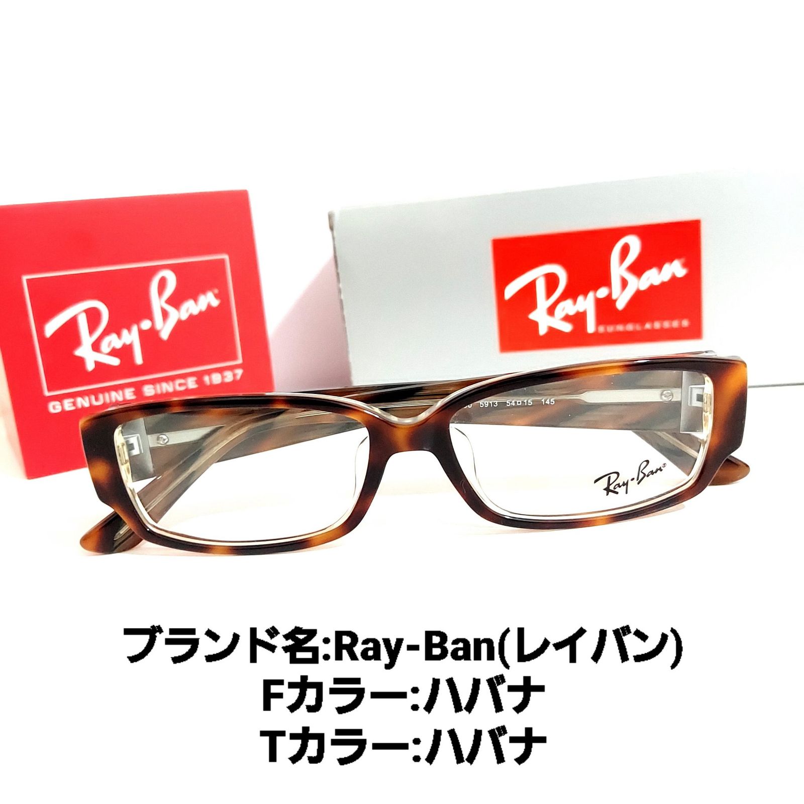 No.1795-メガネ　Ray-Ban（レイバン）【フレームのみ価格】