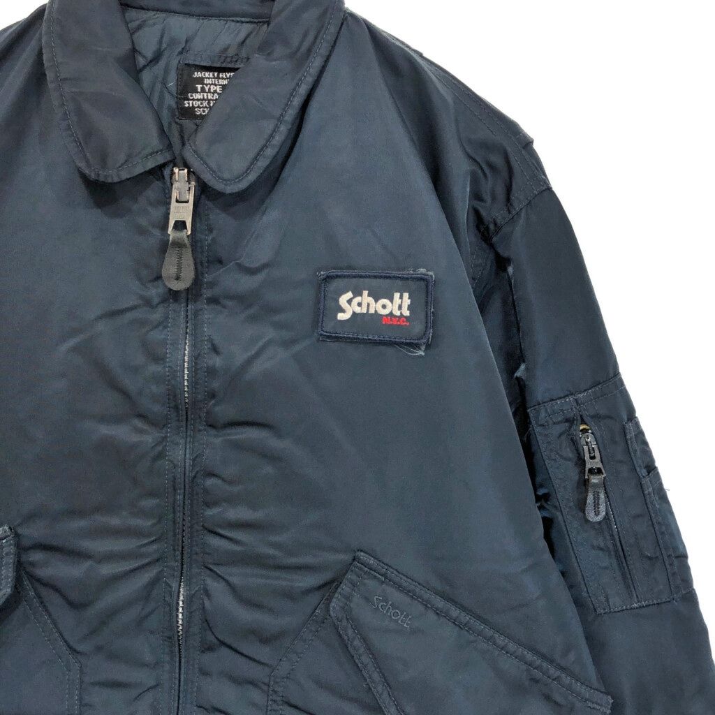 Schott ショット CWU-R フライトジャケット ミリタリー ネイビー
