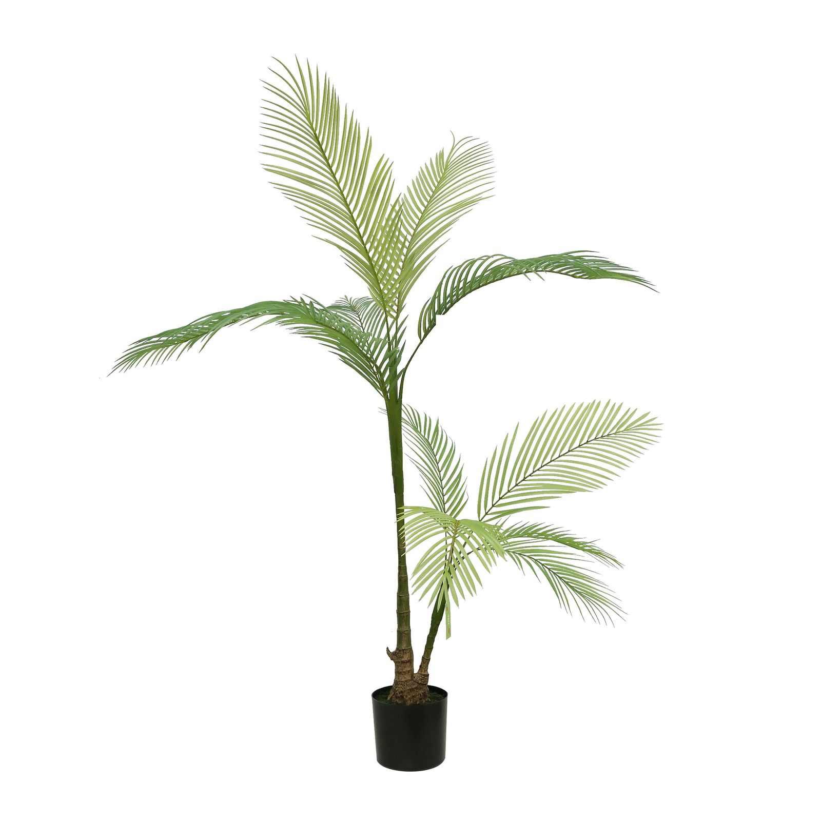 観葉植物 フェイクグリーン 150 cm ヤシの木 大型 人工観葉植物 造花 水性塗料使用 室内用 インテリア リアル おしゃれ ホテル装飾 お祝い プレゼント 樹木 グリーン オフィス 店舗 ディスプレイ