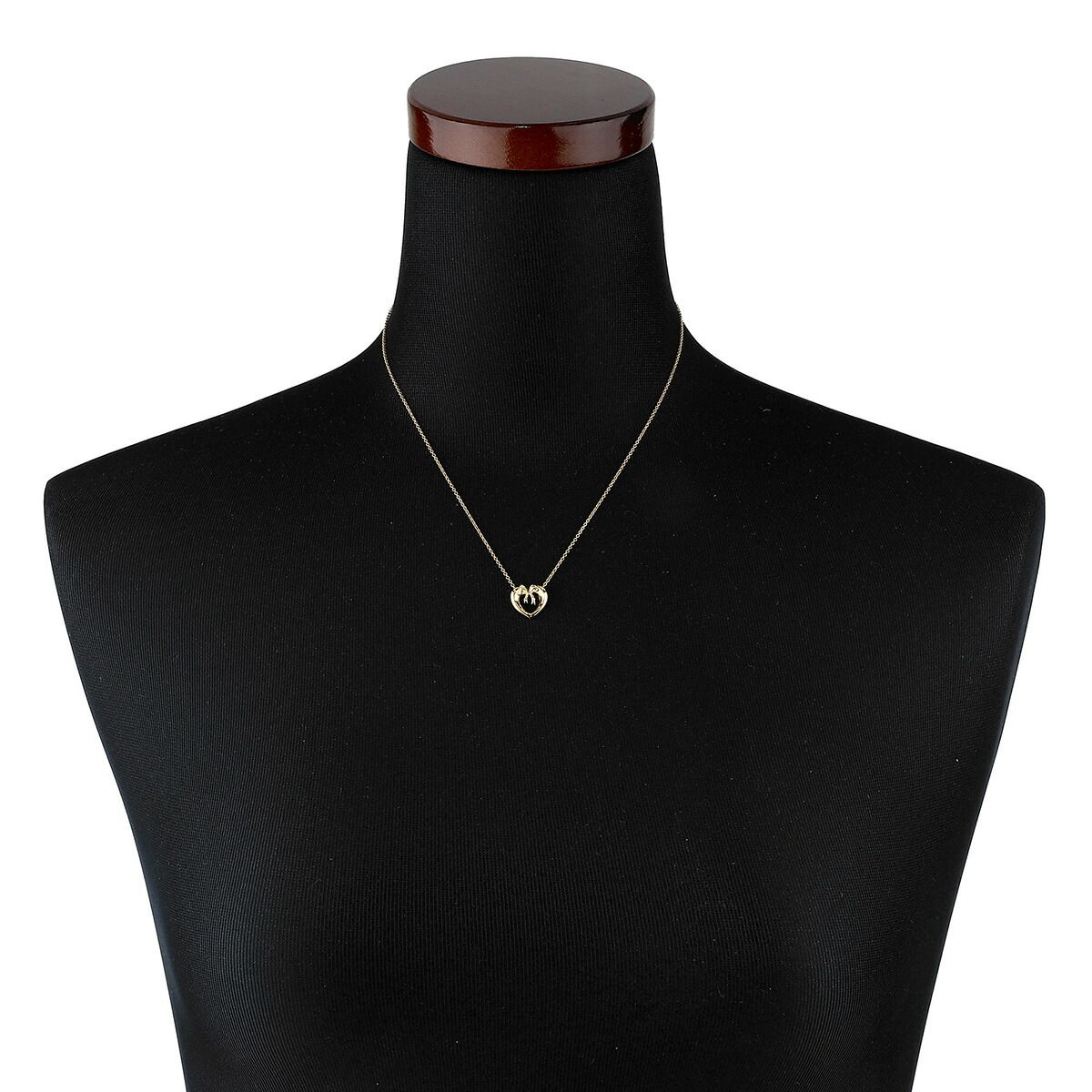 ティファニー リボンハート ネックレス K18 TIFFANY&Co. 中古  