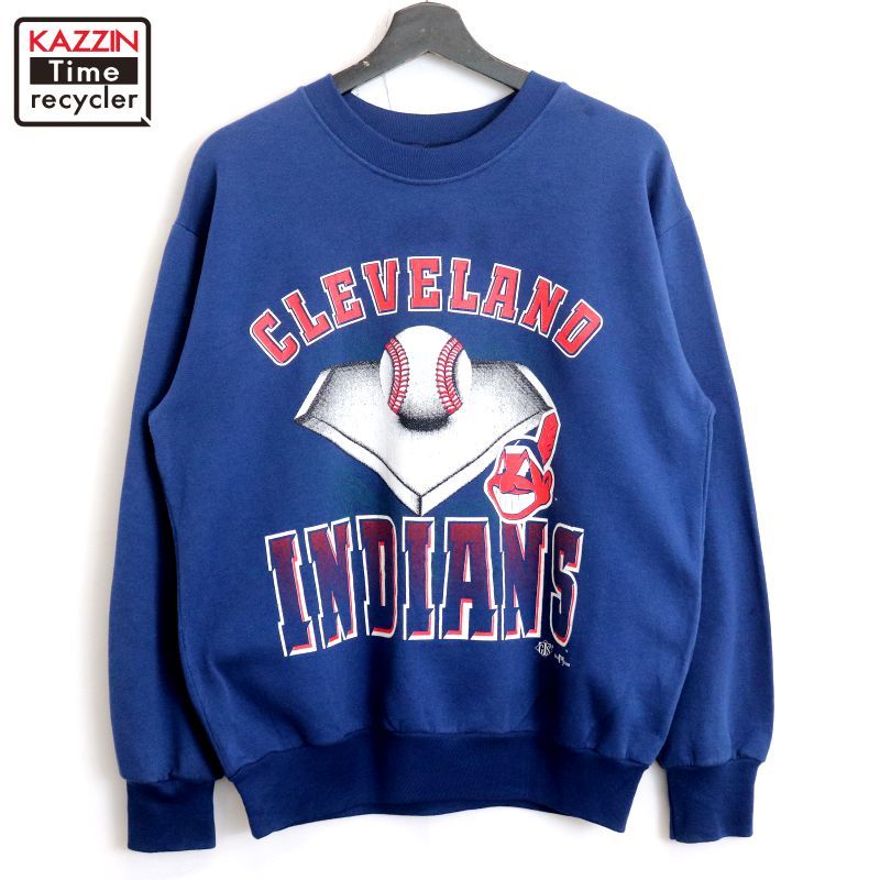 90s アメリカ製 インディアンス スウェット 90s USA製 MLB vintage 