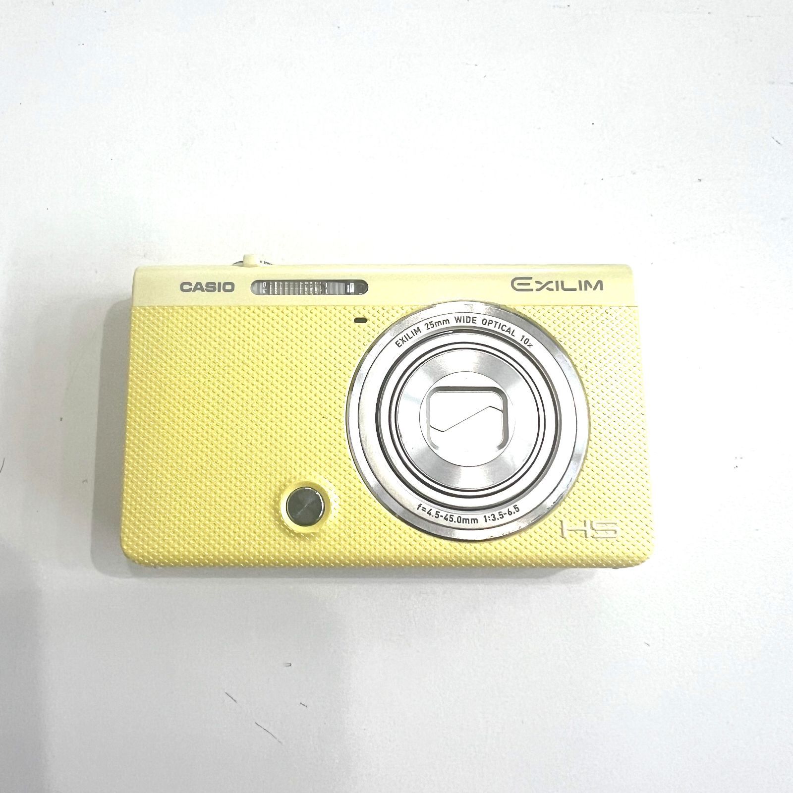 CASIO EXILIM ZR-70 イエロー コンパクトデジタルカメラ カシオ HIGH