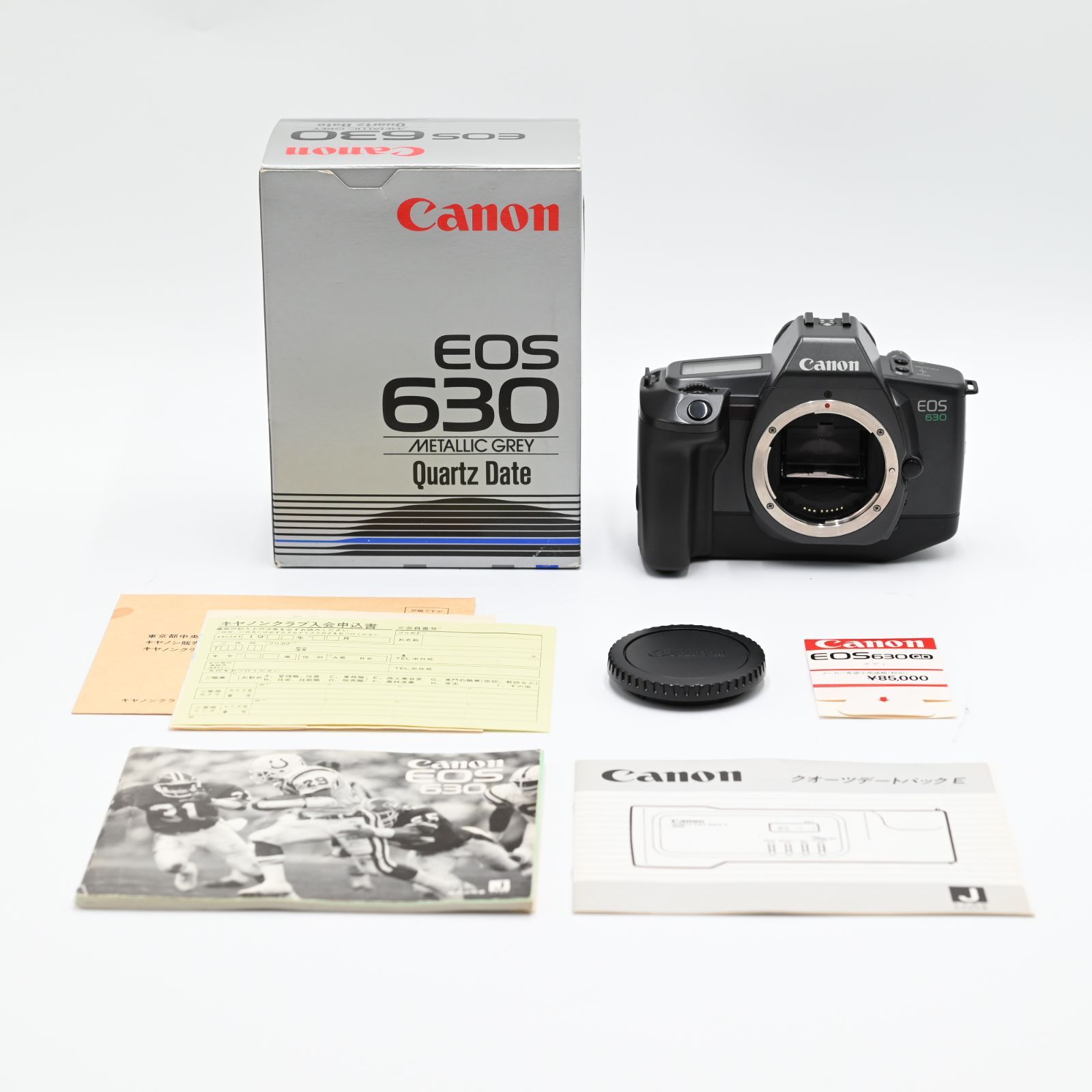 新品級】【レア 元箱、説明書付き】Canon キヤノン フィルムカメラ EOS