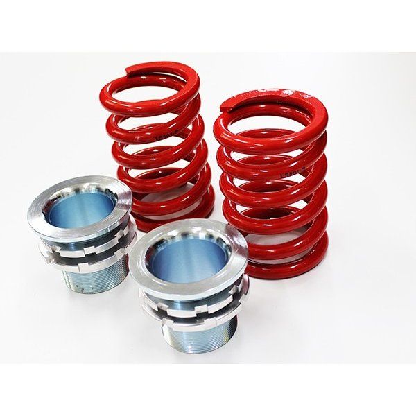 ハコスカ ケンメリ ブタケツ 車高調 車高調整 リア アジャスター アダプター 旧車に リヤ用車高調アジャスター スプリングセット ハコスカ ケンメリ ブタケツ スカイライン ブルーバード 旧車に