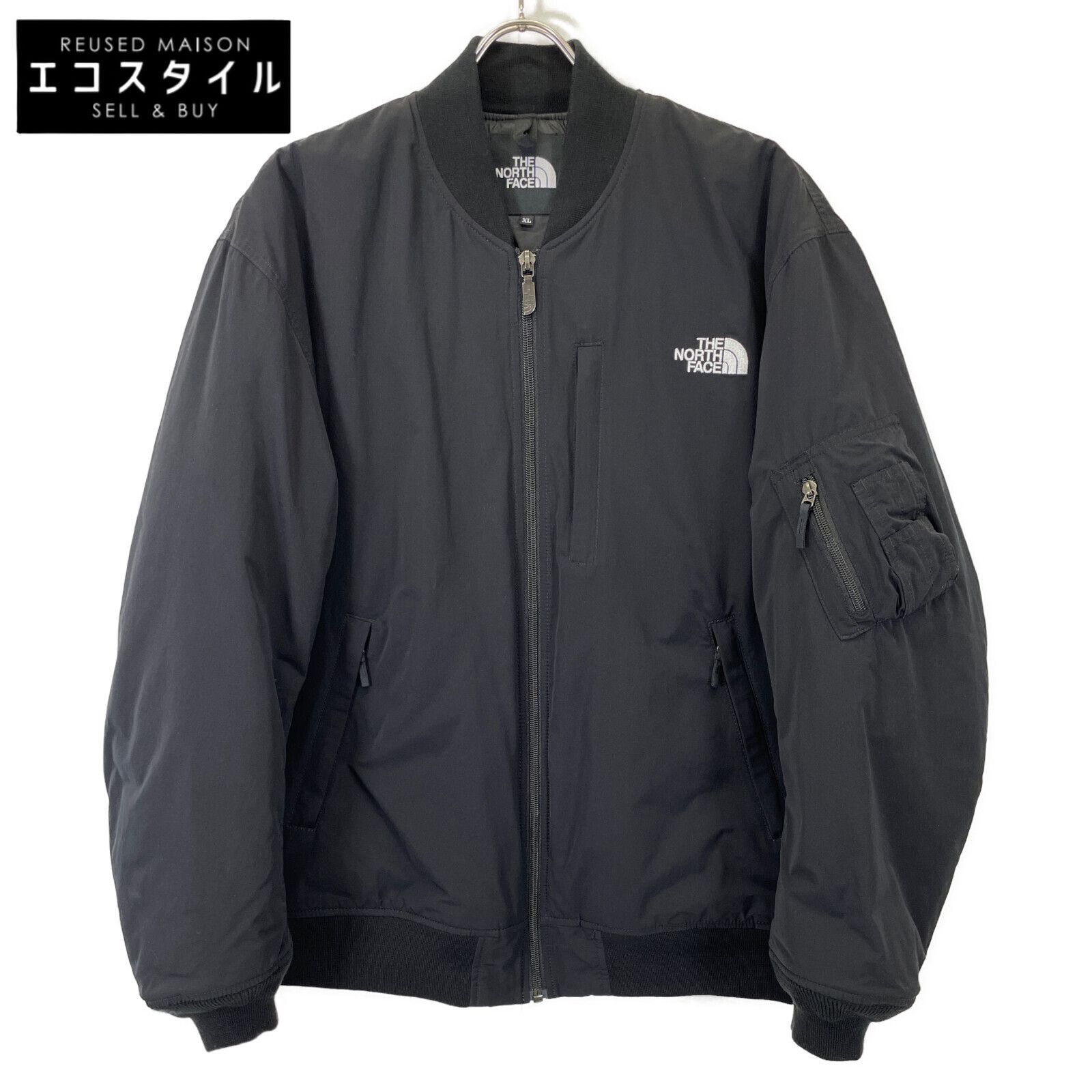 THE NORTH FACE ノースフェイス NY82132 ﾌﾞﾗｯｸ ｲﾝｻﾚｰｼｮﾝﾎﾞﾝﾊﾞｰｼﾞｬｹｯﾄ 