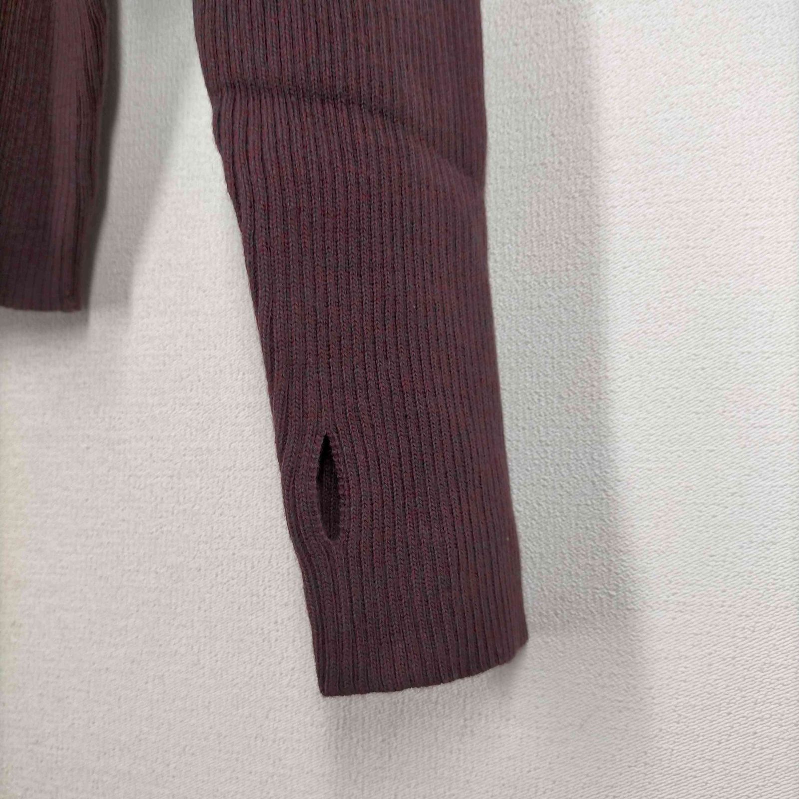 PARANOID(パラノイド) 23SS CORREDOR Zip Knit サムホール レディース FR 中古 古着 1243 パラノイド PARANOID ZIP KNIT CORREDOR レディース F - メルカリ