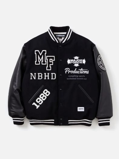 NEIGHBORHOOD NH X MAJOR FORCE . STADIUM JACKET ジャケット 232SZMFN-JKM01S - メルカリ