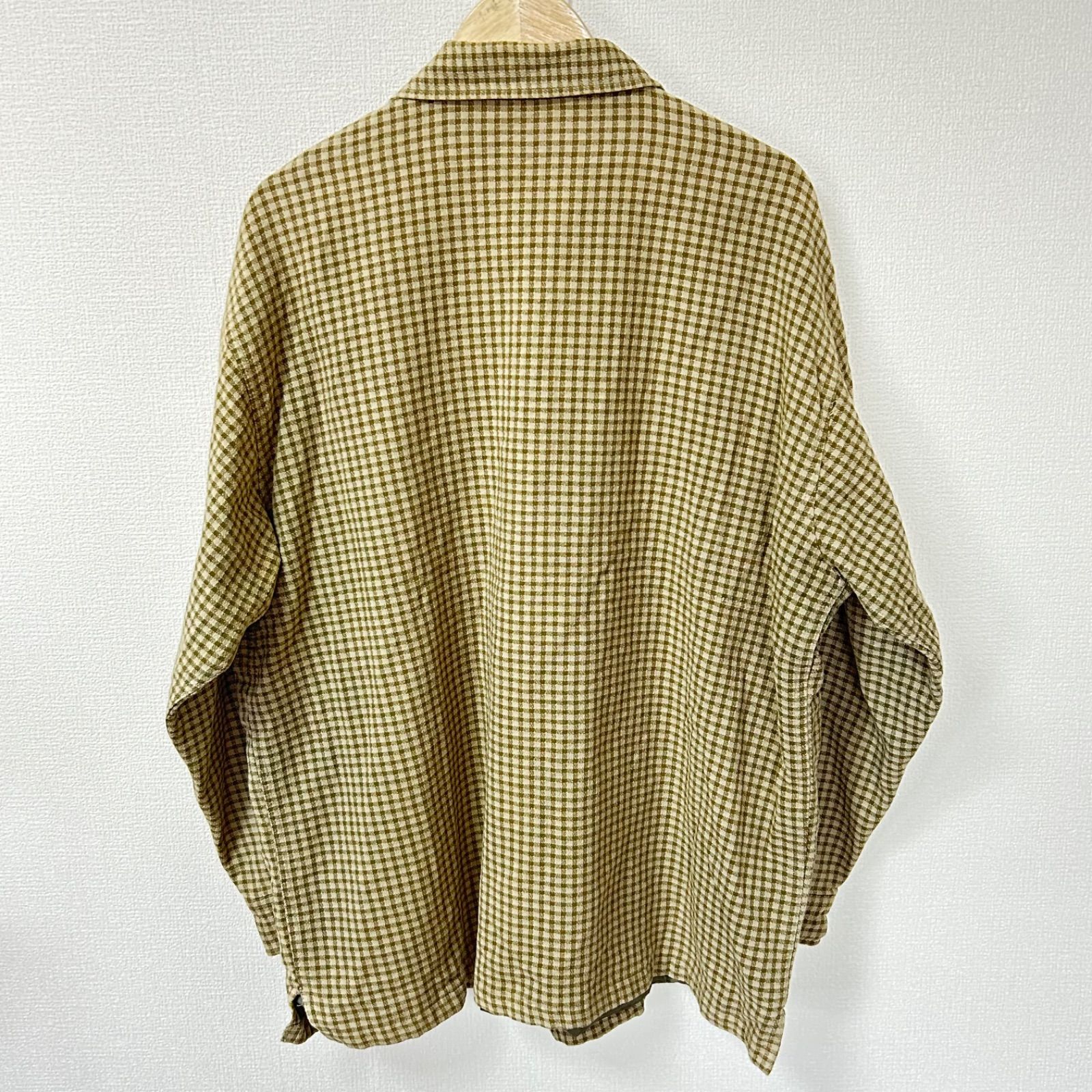90s ジャケット　ブルゾン　長袖　チェック柄　ストリート　アメカジ　古着 古着 90s ESPRIT ブラック × ホワイト ブロック チェック