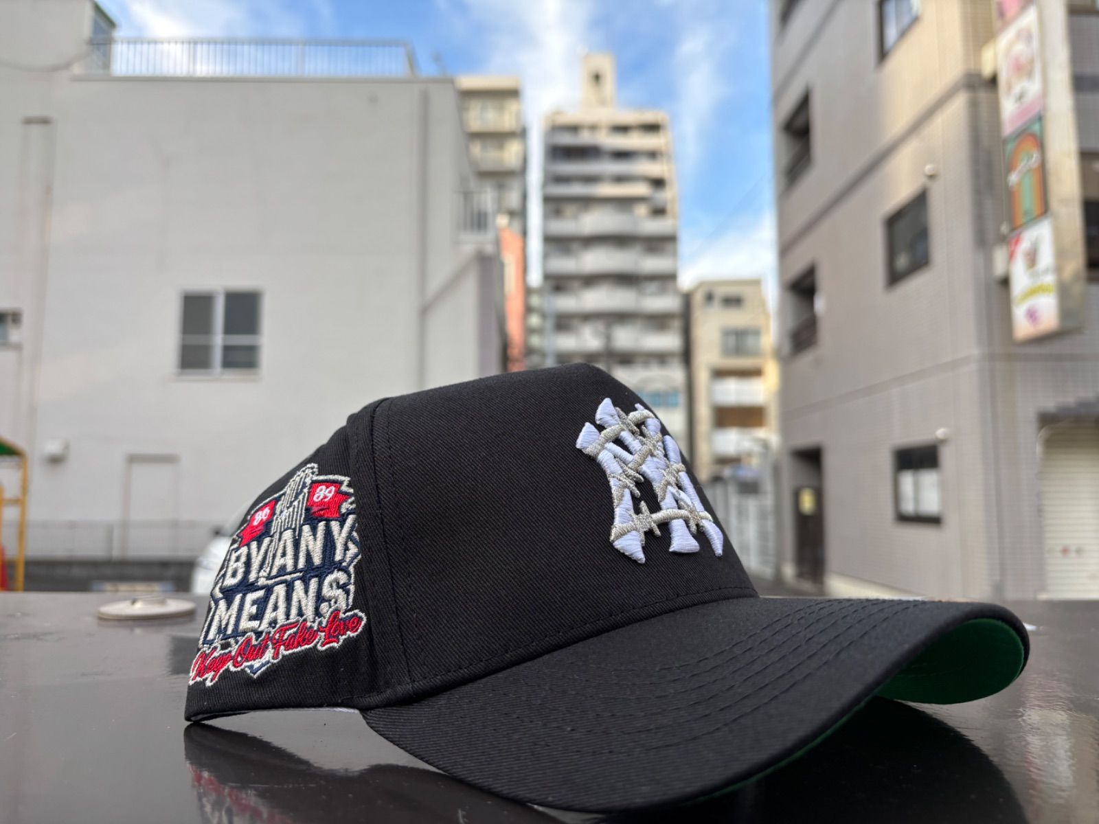 KEEP OUT FAKE LOVE WORLD FAMOUS NY SNAPBACK CAP【BLACK】 ¥9900+送料¥750
