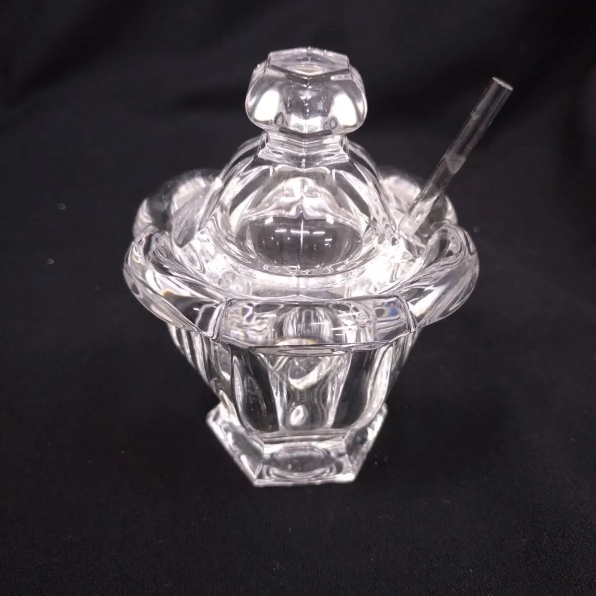 【セール】バカラ シュガーポットとスプーンセット セール】バカラ シュガーポットとスプーンセット