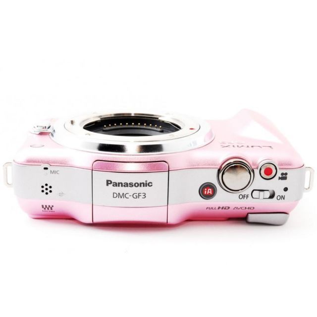 Panasonic Lumix GF3 フェアリーピンク パナソニック ミラーレス Panasonic LUMIX DMC-GF3 レンズキット