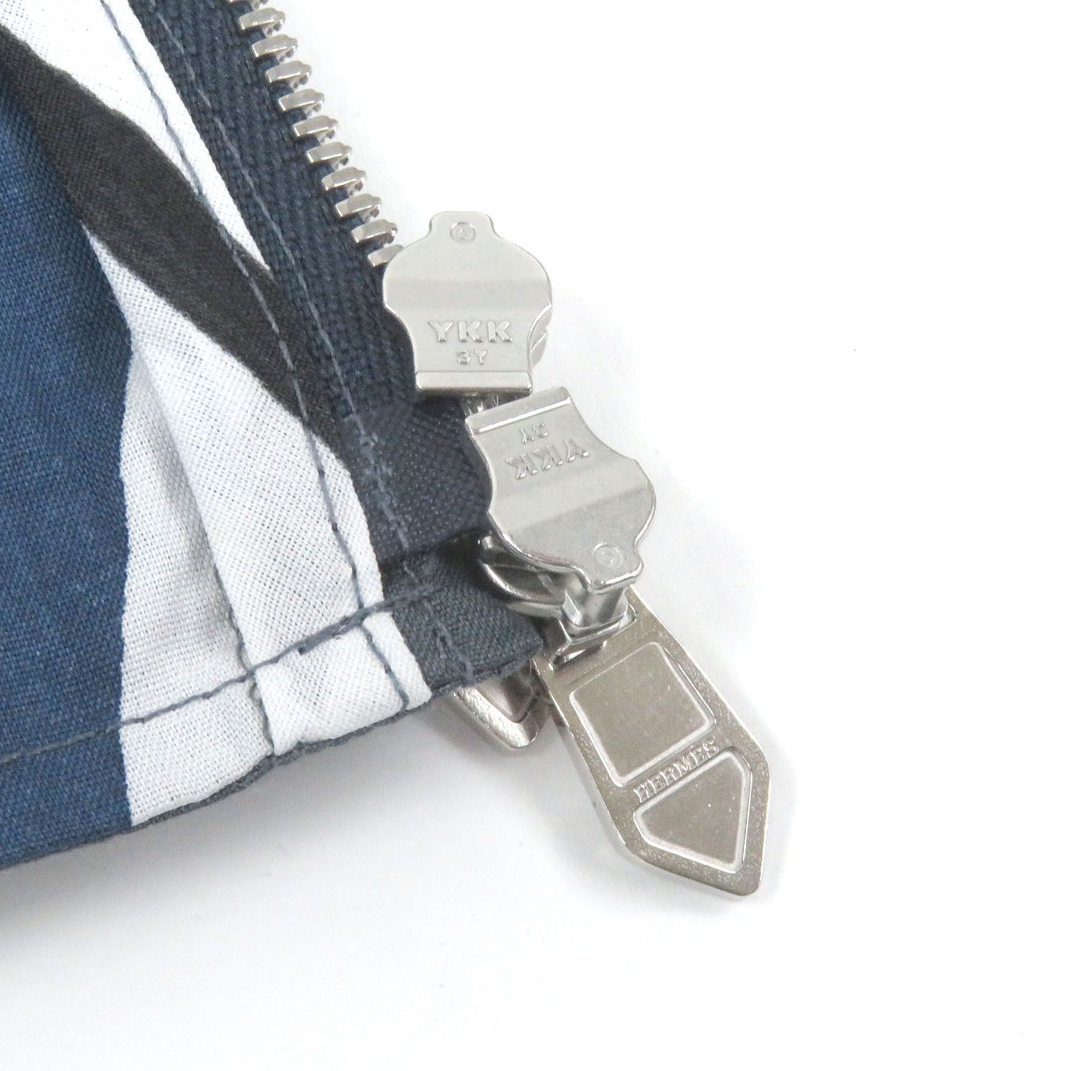 HERMES エルメス　ブランケット　木馬柄　美品　ブルー HERMES エルメス ブランケット 木馬柄 美品 ブルー