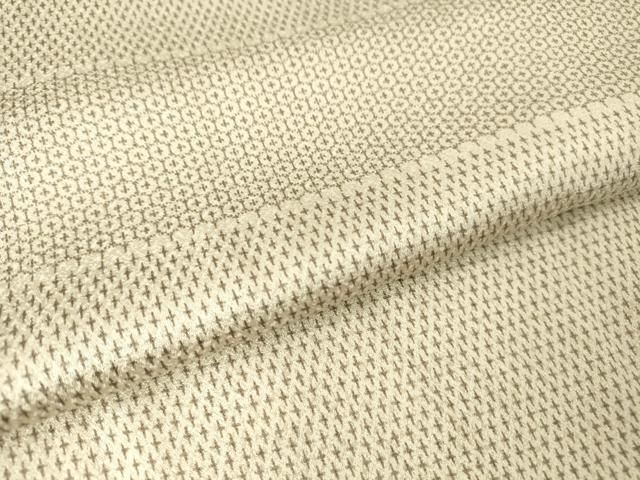 平和屋着物▽上質な小紋 単衣 光琳椿 正絹 逸品 DAAT9518az