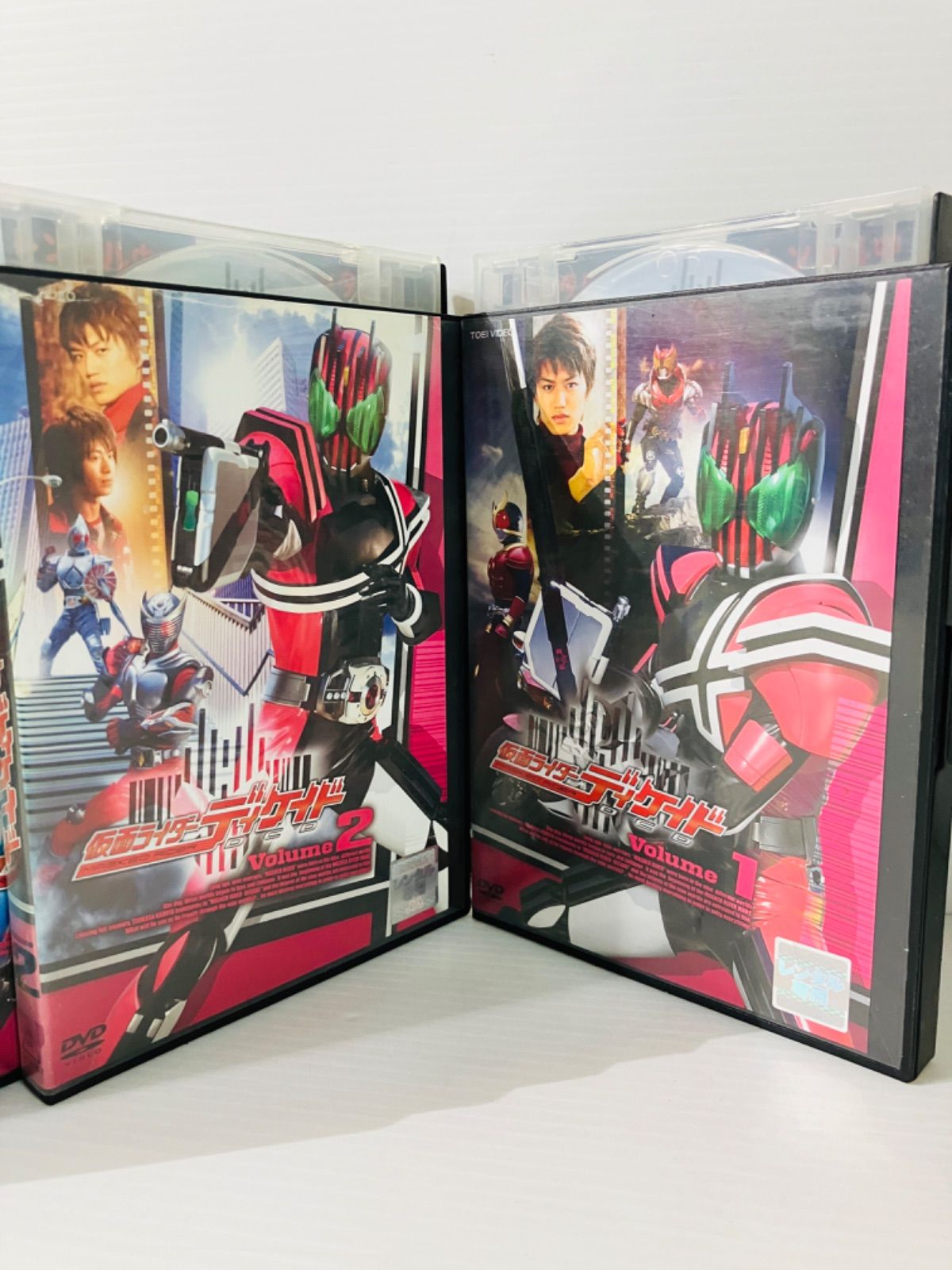 ☆ 最終大幅お値下げ レア #半年間放送 仮面ライダーディケイド DCD DVD 全7巻セット レンタル落ち キャスト/  井上正大/森カンナ/石橋蓮司/佐藤寛子(他) 懐かしの スーパーヒーロー 現状品 1.4kg ☆ - メルカリ