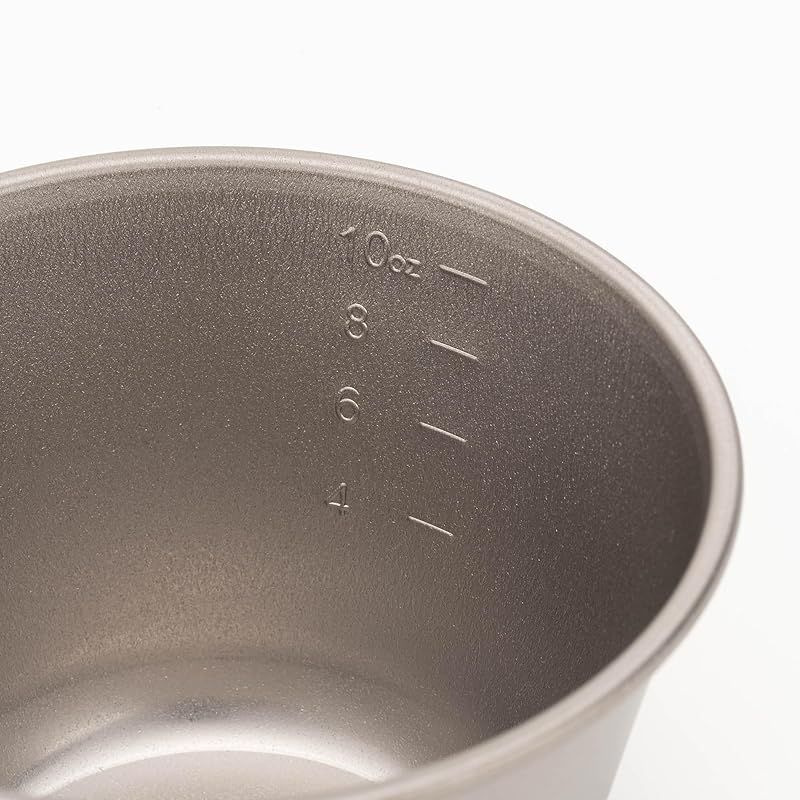 新品】 スノーピーク(snow peak) 深型チタンシェラカップ 蓋付き E-314