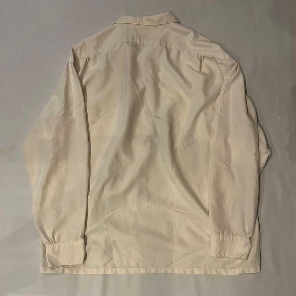ORRS オールズ オープンカラーシャツ ホワイト size:XXL【代官山A06