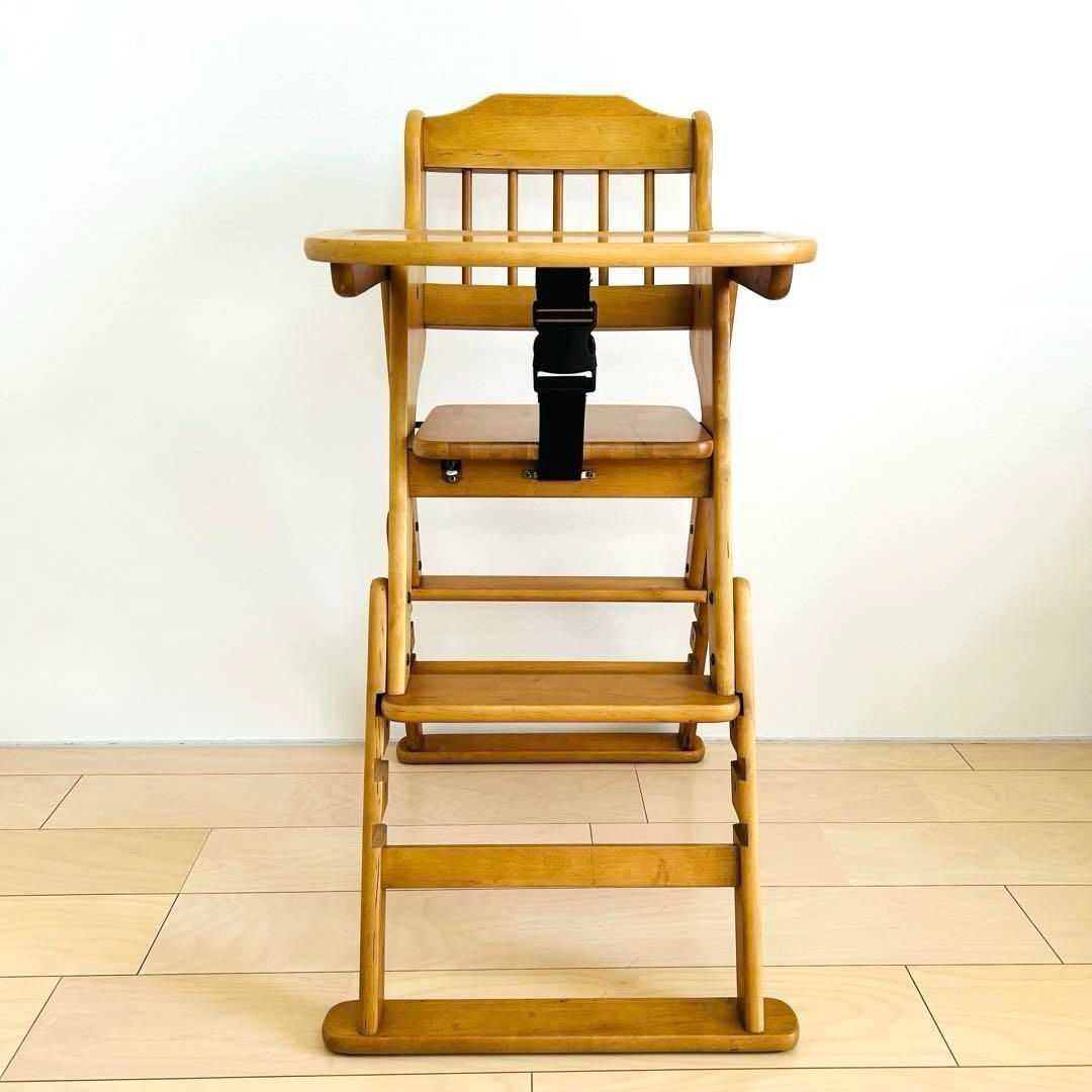 澤田木工所 セットアップチェア ローチェア ハイチェア 2 WAY