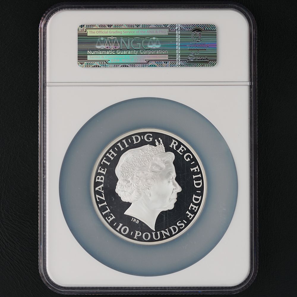 史上最高傑作ブリタニア】2014年 ブリタニア 10ポンド 5オンス銀貨