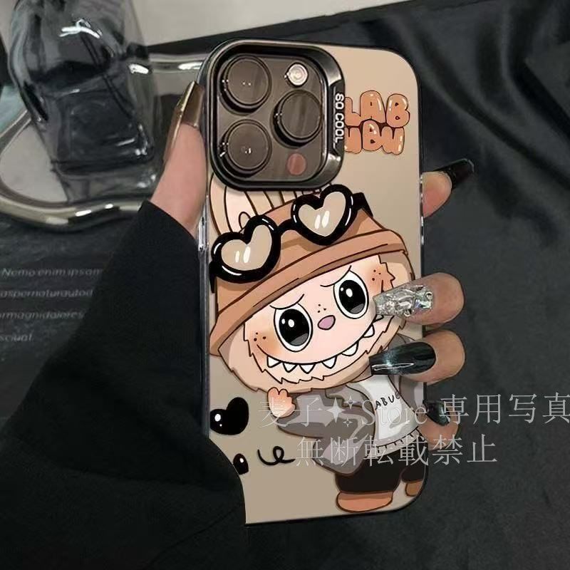 Labubuラブブ iPhoneケース iPhone16pro/16pro max/15pro/14携帯