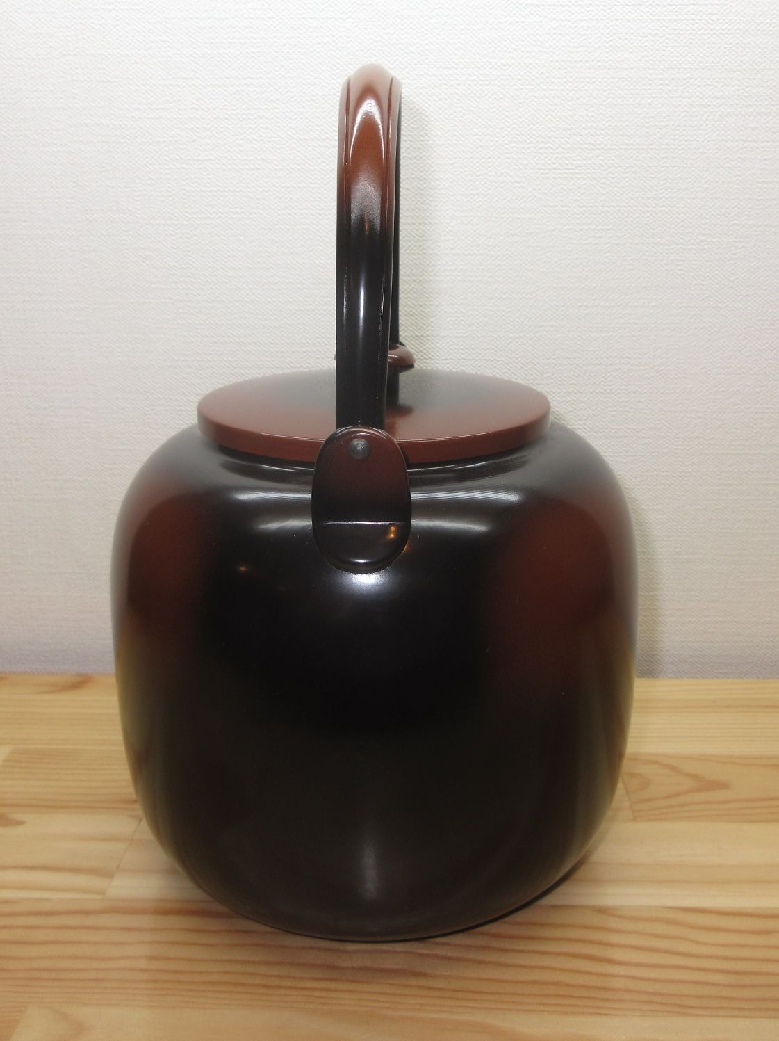 逢絢亭 茶道具 水屋道具 水注 腰黒薬缶 銅製 口蓋付 紙箱入り IMPECCABLEHEALTHCARESERVICES_COM