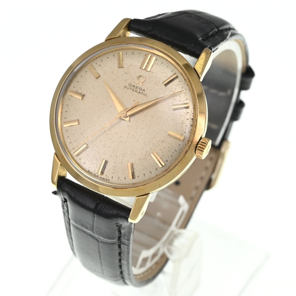 オメガ OMEGA 2897 2898 SC ヴィンテージ K18YG/レザー Cal.501 オメガ OMEGA 2897 2898 SC ヴィンテージ K18YG/レザー Cal.501