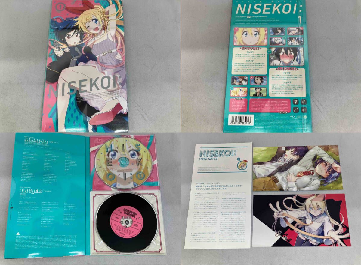 ニセコイ Blu-ray Disc BOX〈完全生産限定盤・6枚組〉 ニセコイ Blu-ray Disc BOX(完全生産限定版)(Blu-ray Disc)/古味直志(