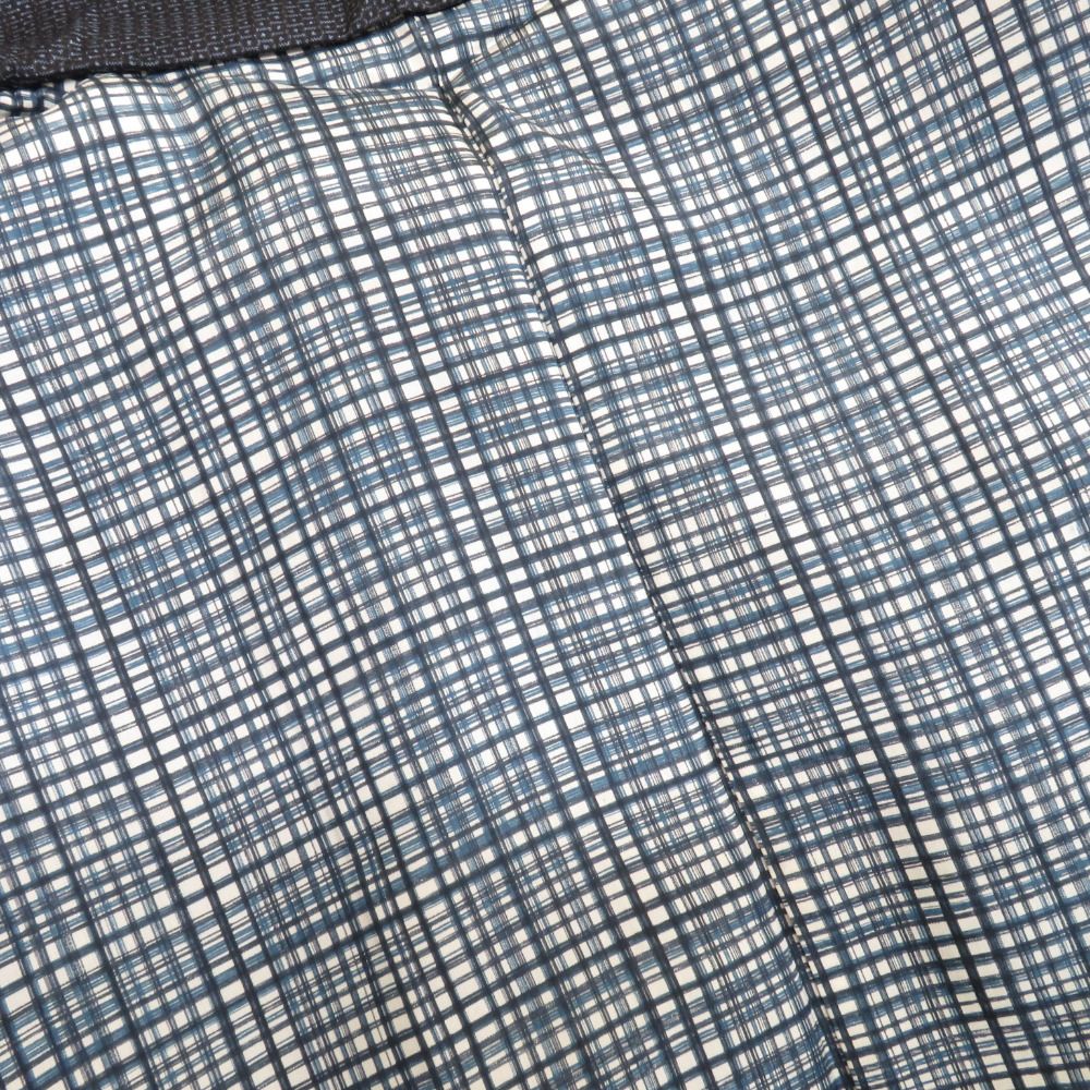 男着物 紬 アンサンブル 亀甲 袷 紺色 正絹 男性用きもの メンズ 仕立て上がり 和服 男物 カジュアル 身丈134cm 美品 【キモノオフ野々市若松店】 男着物 紬 亀甲 アンサンブル 袷 紺色 正絹 男性用きもの メンズ