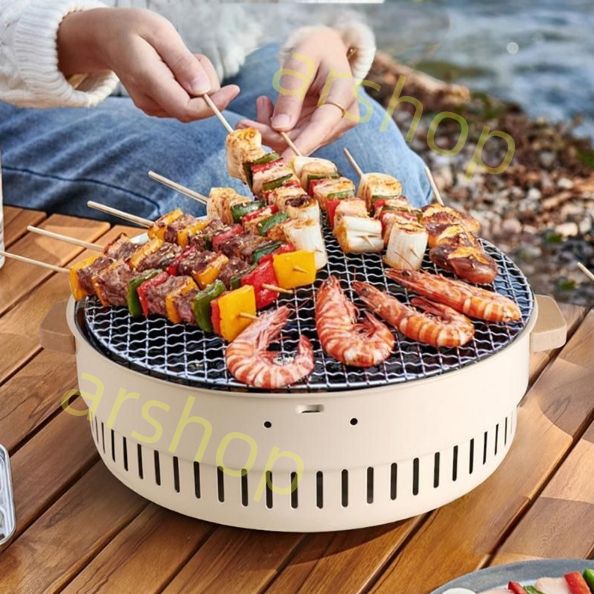 囲炉裏風炭火炉 茶・焼き用 携帯式アウトドア 囲炉裏風炭火炉 茶・焼き用 携帯式アウトドア