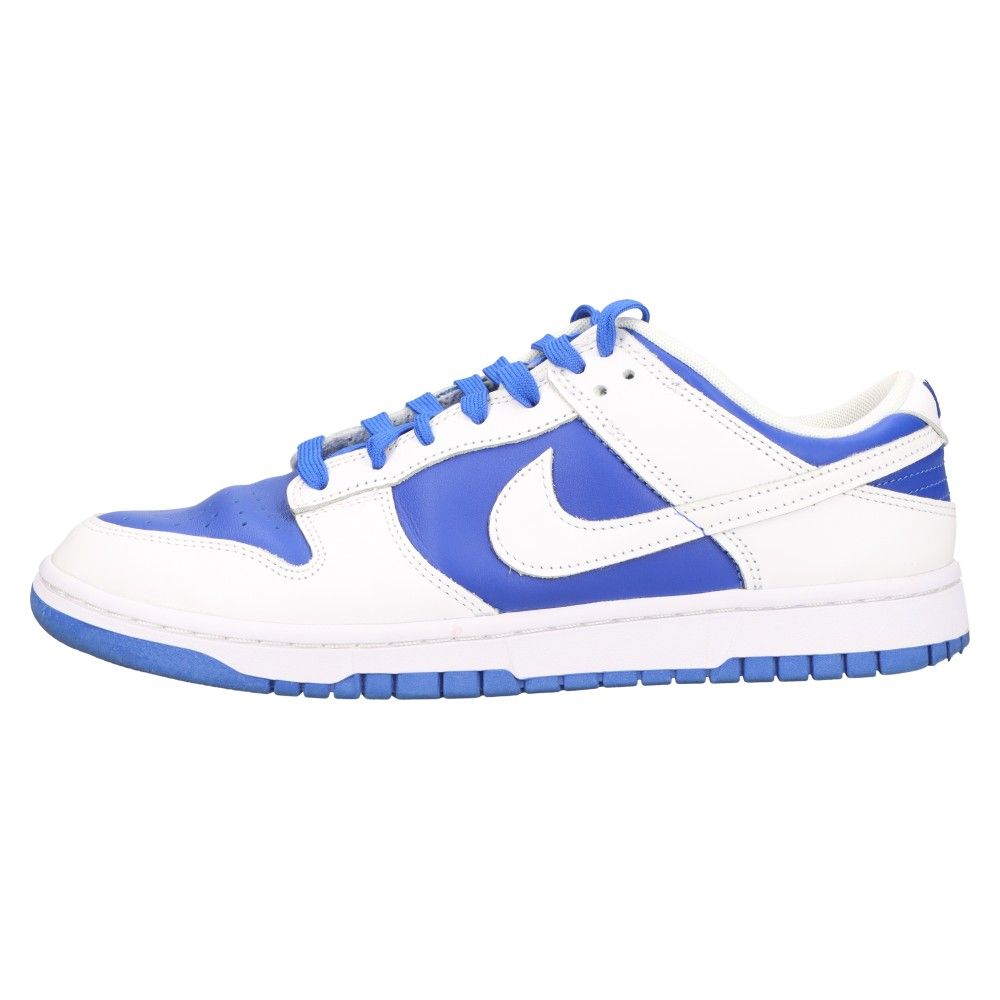 NIKE (ナイキ) DUNK LOW RETRO RECER BLUE ダンクロー レトロ レーサーブルー ローカットスニーカー  リバースケンタッキー ブルー/ホワイト US9.5/27.5cm DD1391-401 - メルカリ