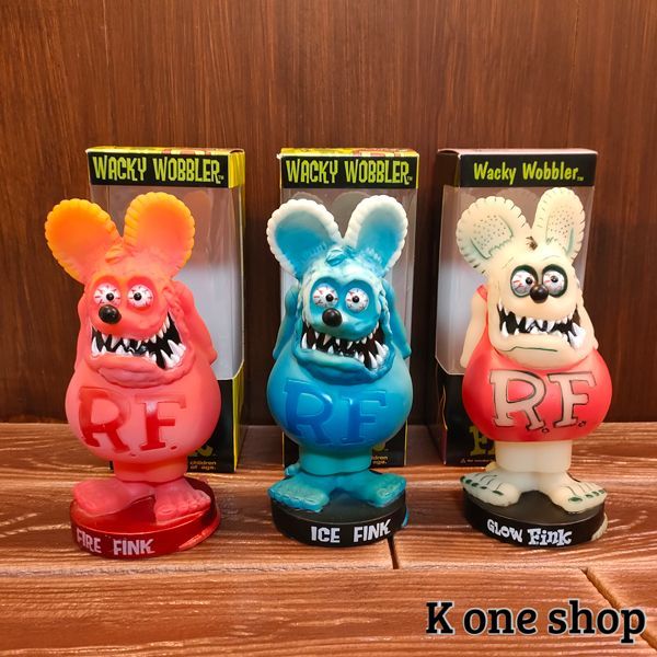 3体セット【ラットフィンク ボビングヘッド EDITION カラー】FUNKO WACKY WOBBLER アメリカン雑貨 フィギュア 人形 送料無料 Rat  Fink メルカリshops 還元|mercariメルカリ官方指定廠商|Bibian比比昂代買代購