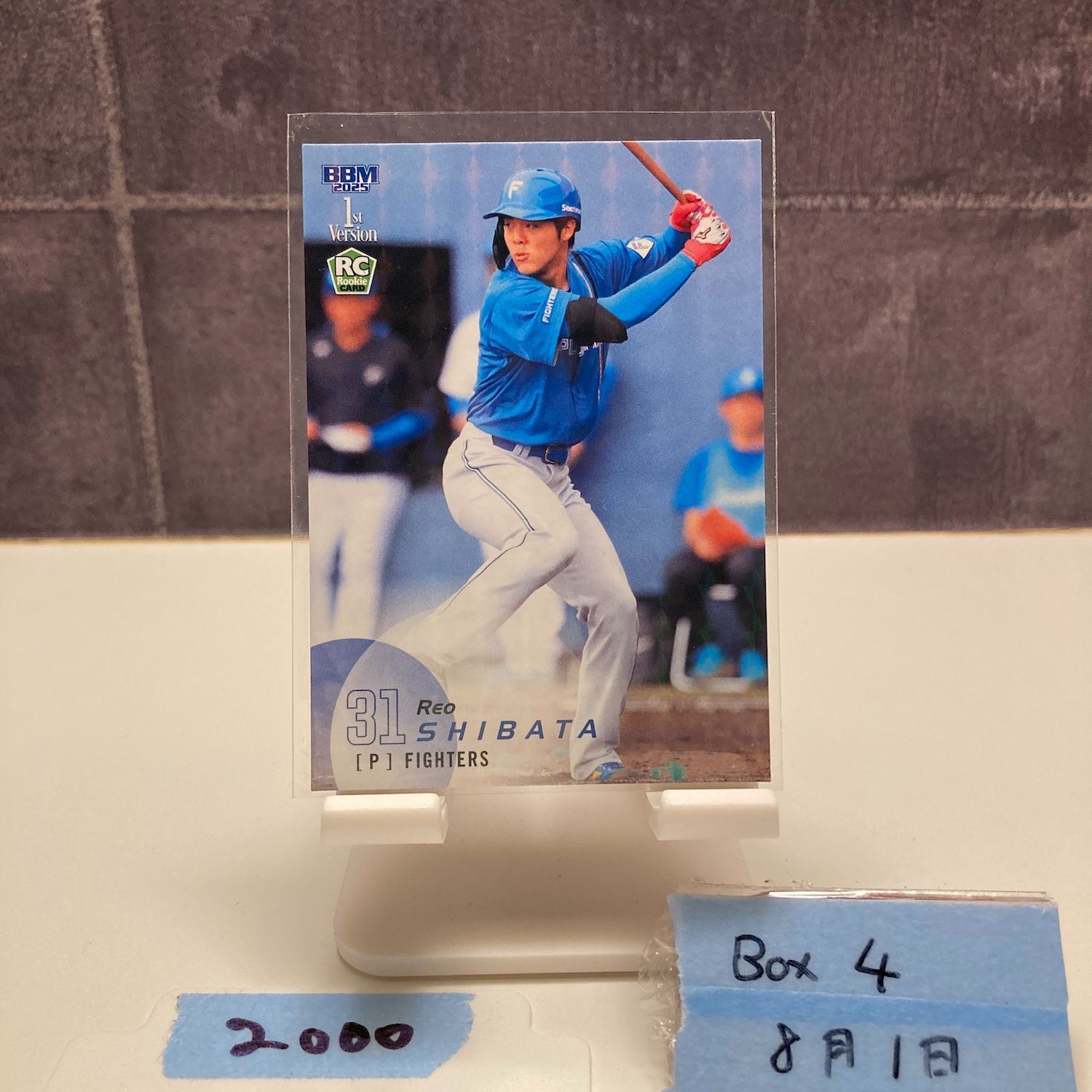 2023 BBM 1st Version 柴田獅子 北海道日本ハムファイターズ RC