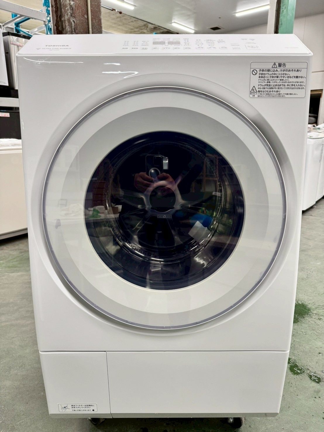 109 パナソニック 洗濯機 容量11kg 洗剤自動投入 極美品 同棲、家族