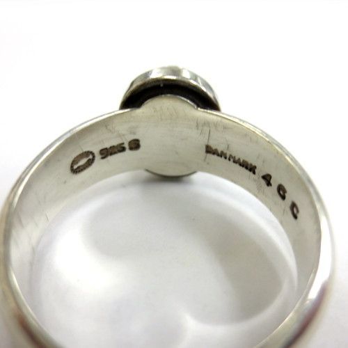 ジョージジェンセン スターリングシルバー SV925 46C ヘマタイト