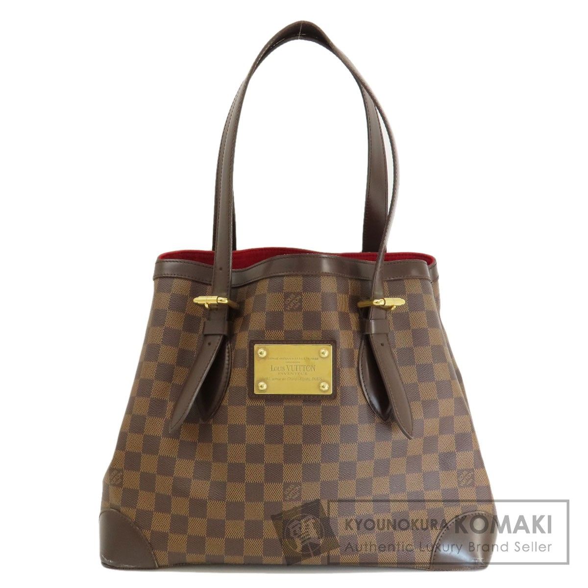 LOUIS VUITTON N51204 ハムステッドMM ダミエ エベヌ トートバッグ