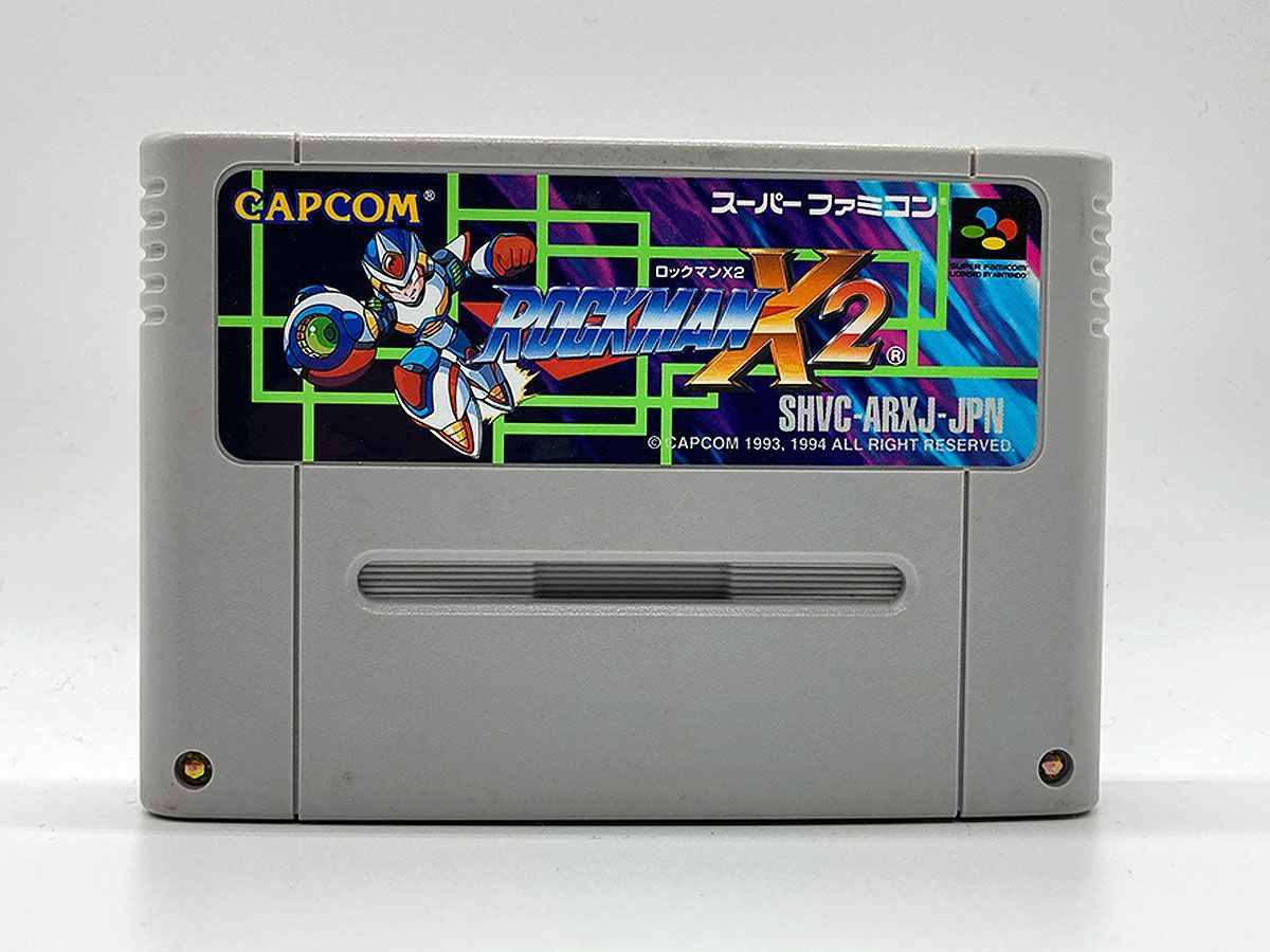 スーパーファミコン ロックマンX2 箱・説明書付 Rockman X 2 SFC Rockman X2 [SHVC-ARXJ-JPN] (Nintendo Super Famicom) - Box